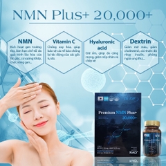 Viên Uống Cải Lão Hoàn Đồng NMN Hàn Quốc 90 Viên uống 3 tháng (50ea)