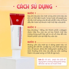 Nạ Peel Collagen Nano 670.000ppm căng bóng Tosowoong 50ml (120ea)