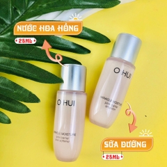 Set kem chống nắng ohui đen 42kw (30ea)