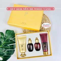 Set kem BB whoo luxury 60kw