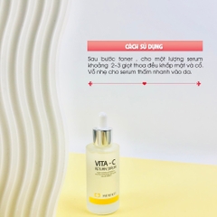 Serum dưỡng trắng đều màu da VITA - C Ronas 50ml 80ea)