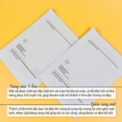 Mặt nạ Vline nâng cơ cổ jangstem bệnh viện vands clinic 49kw hộp 10 miếng (20ae)- VANG01