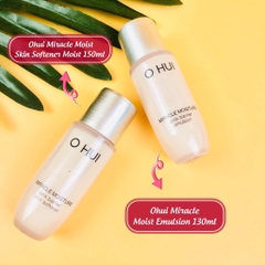 Set ohui hồng dưỡng ẩm 3sp 115kw tăng 1% (8ea)