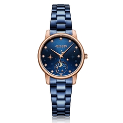 Đồng Hồ Nữ JS-029 Kính Sapphire Julius Star Hàn Quốc (4 Màu)