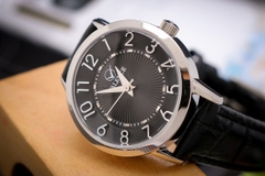 ĐỒNG HỒ NỮ VC-001LB VALENCE HÀN QUỐC DÂY DA (ĐEN MẶT ĐEN)