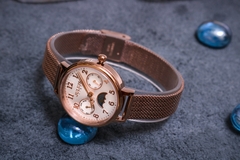 Đồng Hồ Nữ JS-047A1 Julius Star Kính Saphire Hàn Quốc (Đồng)