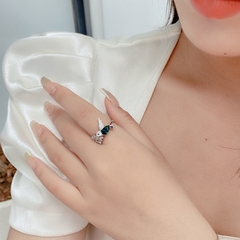 Nhẫn ESME ES092A Bạc 925 kết hợp đá Swarovski