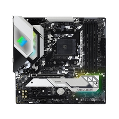 Mainboard ASROCK B550M STEEL LEGEND (AMD B550, Socket AM4, m-ATX, 4 khe RAM DDR4)