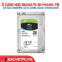 Ổ cứng HDD Seagate SkyHawk 1TB 3.5 inch, 5900RPM, SATA, 64MB Cache
