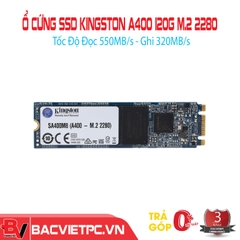 Ổ cứng SSD Kingston A400 120G M.2 2280