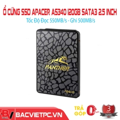 Ổ cứng SSD Apacer AS340 120GB SATA3 2.5 inch