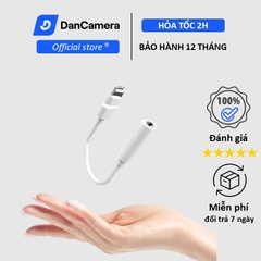 Bộ chuyển đổi tai nghe cổng 3.5mm sang chân cắm  cho điện thoại IP/Type C || Hàng Cao Cấp