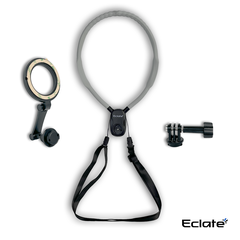 Vòng đeo cổ cho action camera, điện thoại Eclate | Gopro,dji,insta360 | sillicone cao cấp