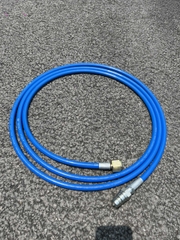 Dây Dẫn Khí Dài 2m Loại Một Đầu Vào Bình Khí Co2 Da Đầu Nối Nhanh Vào Máy Co2