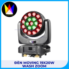 Đèn Moving 19x20W WASH Zoom