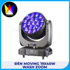 Đèn Moving 19x40W WASH Zoom