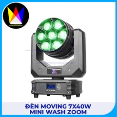 Đèn Moving 7x40W Mini Wash Zoom