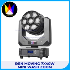 Đèn Moving 7x40W Mini Wash Zoom