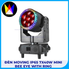 Đèn Moving IP65 7x40W Mini Bee Eye with Ring
