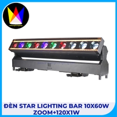Đèn Star Lighting Bar 10x60W Zoom+120x1W
