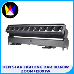 Đèn Star Lighting Bar 10x60W Zoom+120x1W