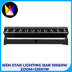 Đèn Star Lighting Bar 10x60W Zoom+120x1W