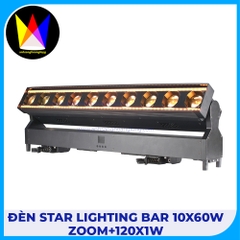 Đèn Star Lighting Bar 10x60W Zoom+120x1W