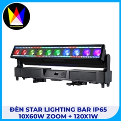 Đèn Star Lighting Bar IP65 10x60W Zoom+120x1W