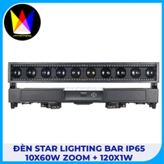 Đèn Star Lighting Bar IP65 10x60W Zoom+120x1W