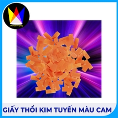 Giấy Thổi Kim Tuyến Màu Cam