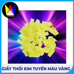 Giấy Thổi Kim Tuyến Màu Vàng