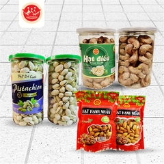 Hạt dẻ cười, hạt điều, hạt hạnh nhân