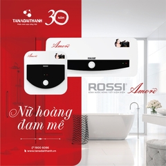 Bình Nóng Lạnh Rossi Vuông Amore 15 lít RAM 15SQ