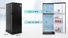 Tủ lạnh Aqua 130 lít AQR T150FA (BS)