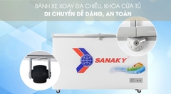 Tủ đông Sanaky 1 Ngăn Đông 270 lít VH-3699A1
