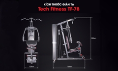 GIÀN TẠ ĐA NĂNG TECH FITNESS TF 78