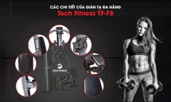 GIÀN TẠ ĐA NĂNG TECH FITNESS TF 78