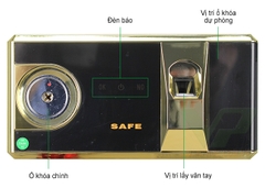 Két Sắt KOREA Vân Tay KV66