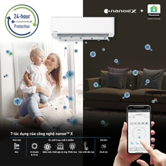 Điều Hòa Panasonic 1 Chiều inverter 12.000 BTU CS/CU U12XKH-8