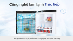 Tủ lạnh Aqua 50 lít AQR D59FA (BS)