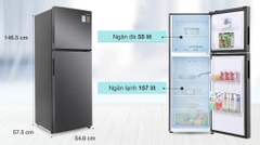 Tủ lạnh Aqua Inverter 212 lít AQR T239FA (HB)