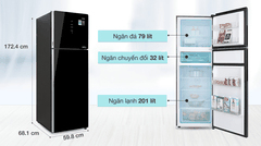 Tủ lạnh Aqua Inverter 312 lít AQR T359MA (GB)