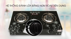 Bếp ga đôi Sunhouse