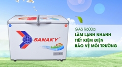 Tủ đông Sanaky 2 Ngăn Đông Mát 365 lít VH-5699W1