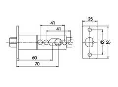 Khóa cửa phòng vân tay Demax SL106 SV