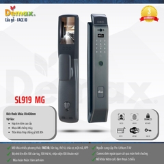 Khóa cửa nhận diện khuôn mặt Demax SL919MG