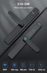 Khóa vân tay cửa nhôm Kaadas S10-5W