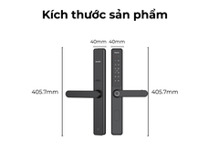 Khóa vân tay cửa nhôm Kaadas S10-5W