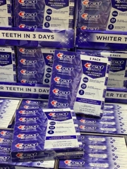 Kem đánh răng Crest 3D White Pro Advanced Whitening 147g x5 của Mỹ