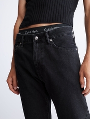 Jeans Calvin Klein Slim Straight Fit Essential Black
